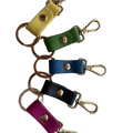 Sophia Full-Grain Leather Key Ring