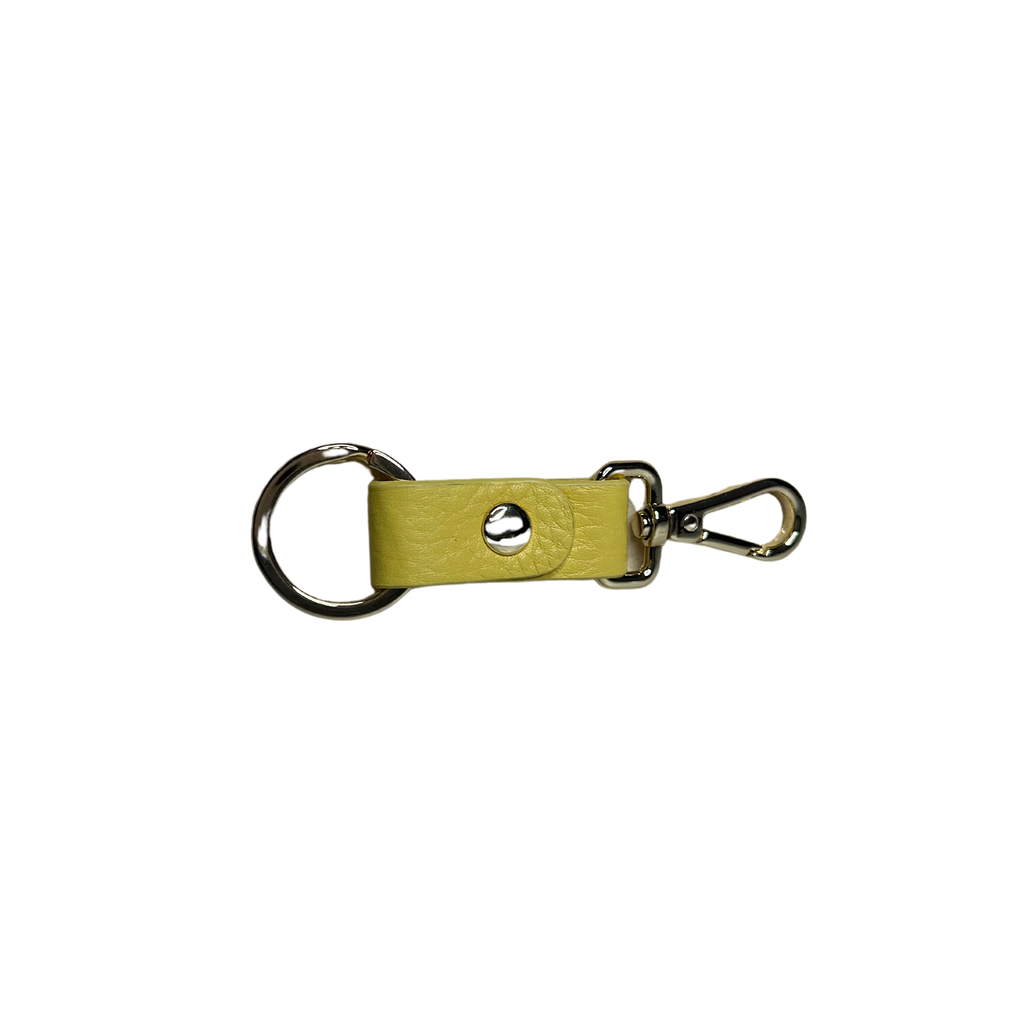 Sophia Full-Grain Leather Key Ring