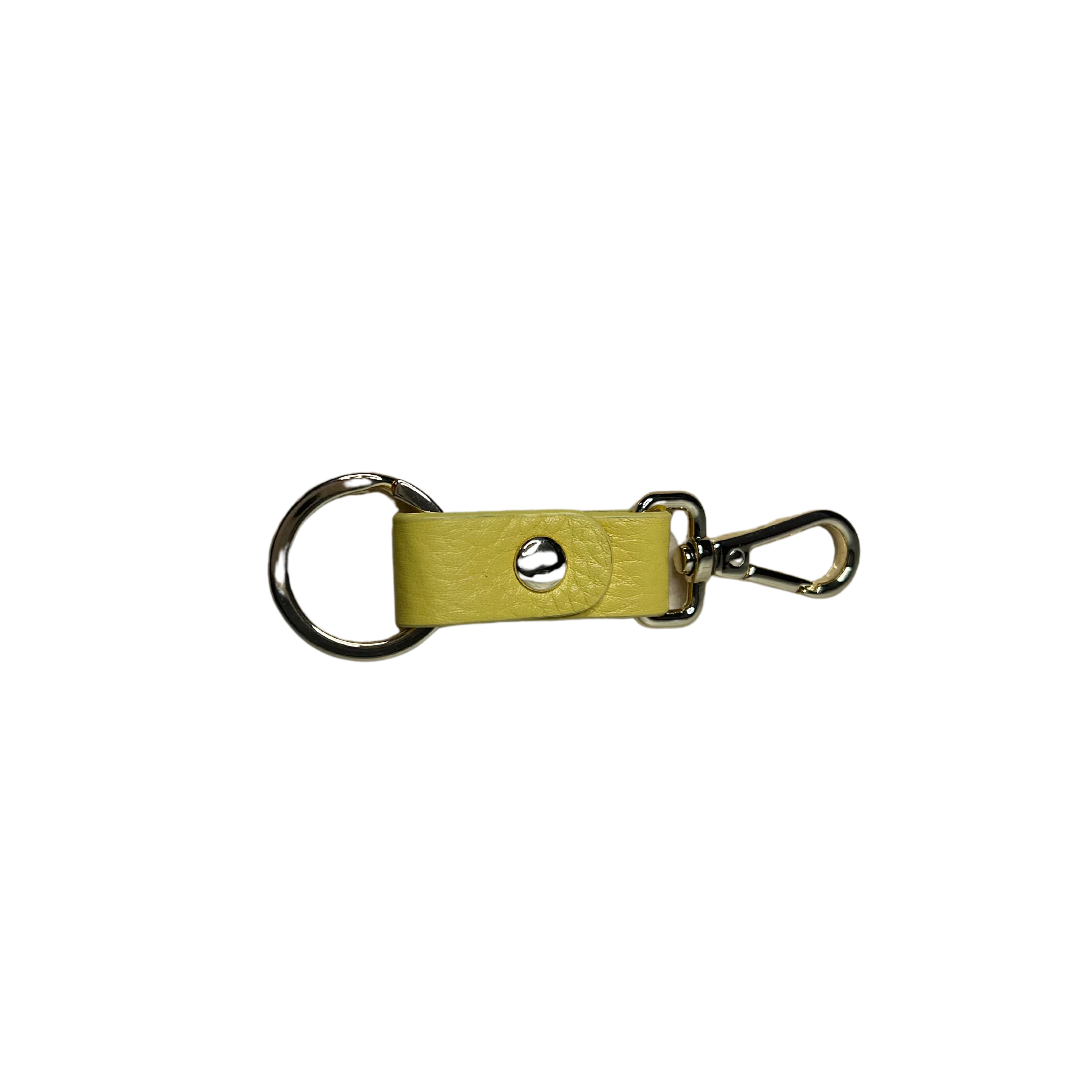 Sophia Full-Grain Leather Key Ring