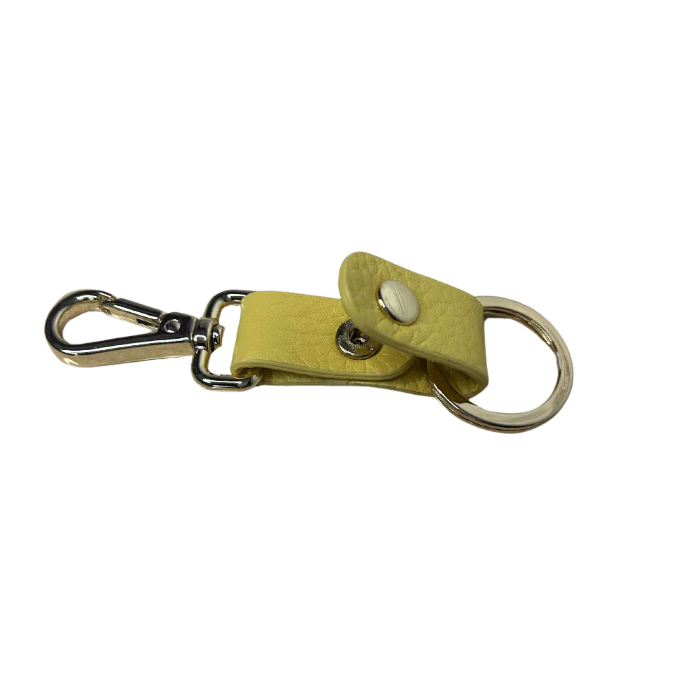 Sophia Full-Grain Leather Key Ring