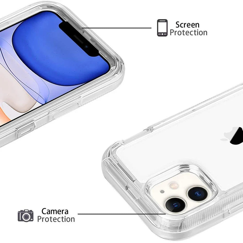 Hybrid Heavy Duty Case For iPhone 14 13 11 12 15 16 Pro Max X XSMAX XR XS 7 8