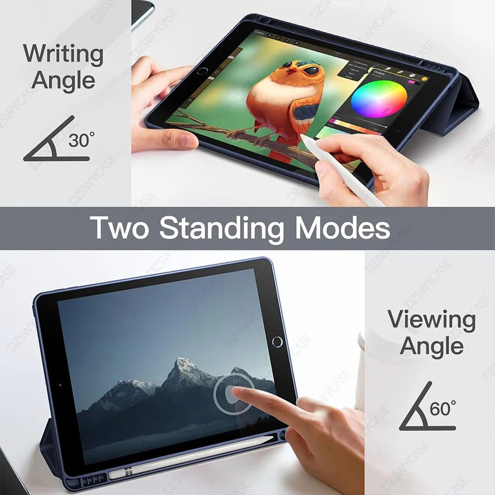 Hybrid Slim Case for iPad 9th/8th/7th Generation (2021/2020/2019)10.2 Inch with