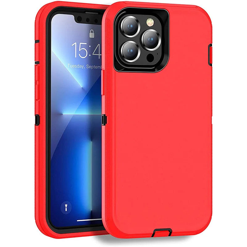 Defender Case for iPhone 14 Plus 13 15 Pro Max 11 Pro Max 12 Mini XR X XS Max 7
