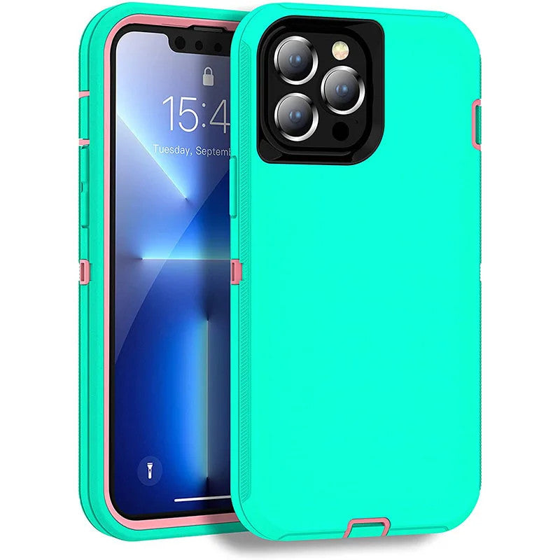 Defender Case for iPhone 14 Plus 13 15 Pro Max 11 Pro Max 12 Mini XR X XS Max 7