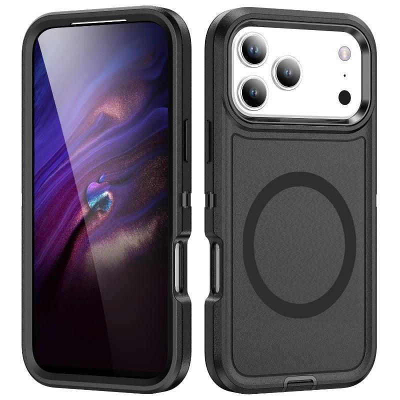 3IN1 Military Grade Heavy Duty Armor Case For IPhone 18 Pro Max 17 16 15 14