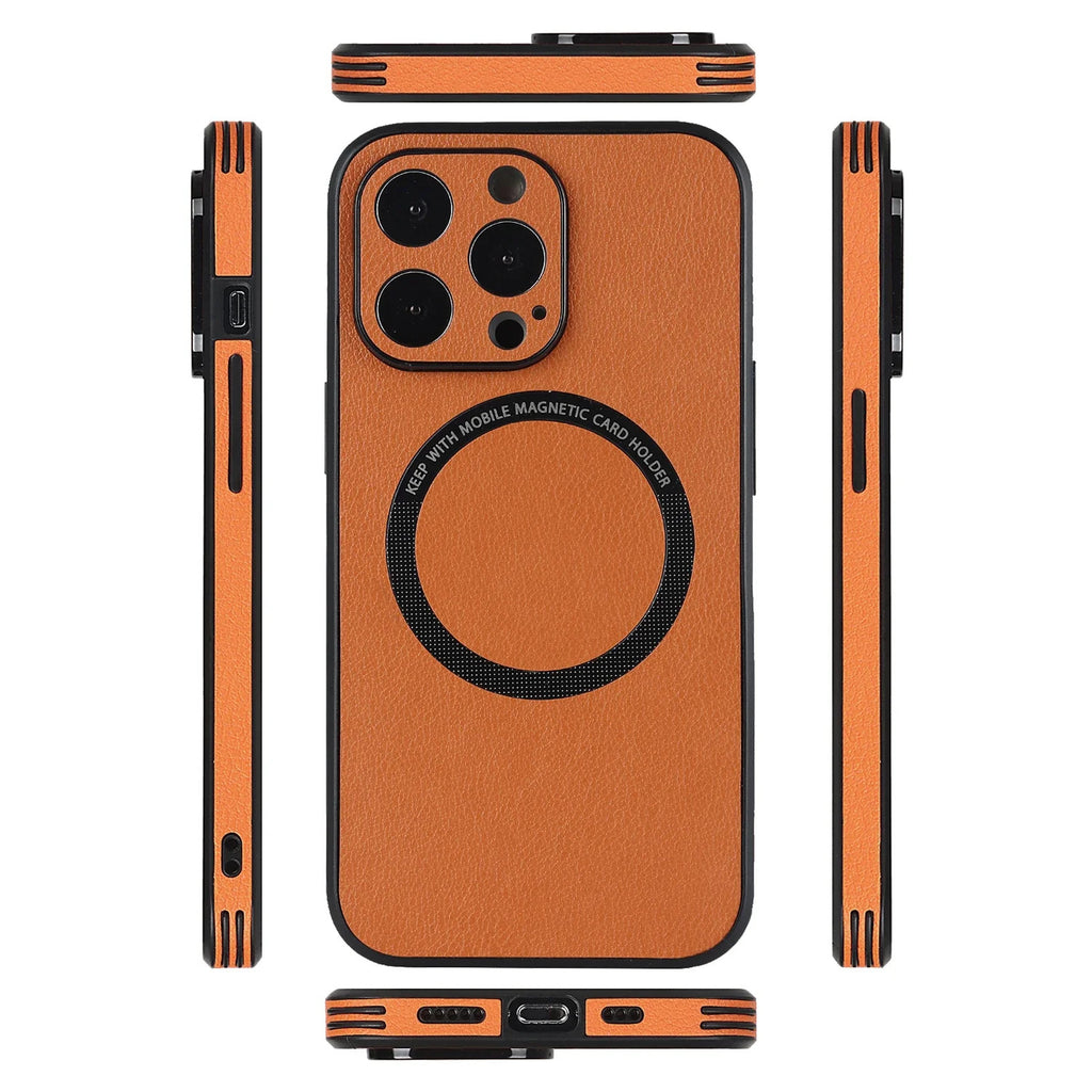 Magnetic Case For iPhone 15 14 13 12 11 Pro Max Plus Mini Magsafe Luxury