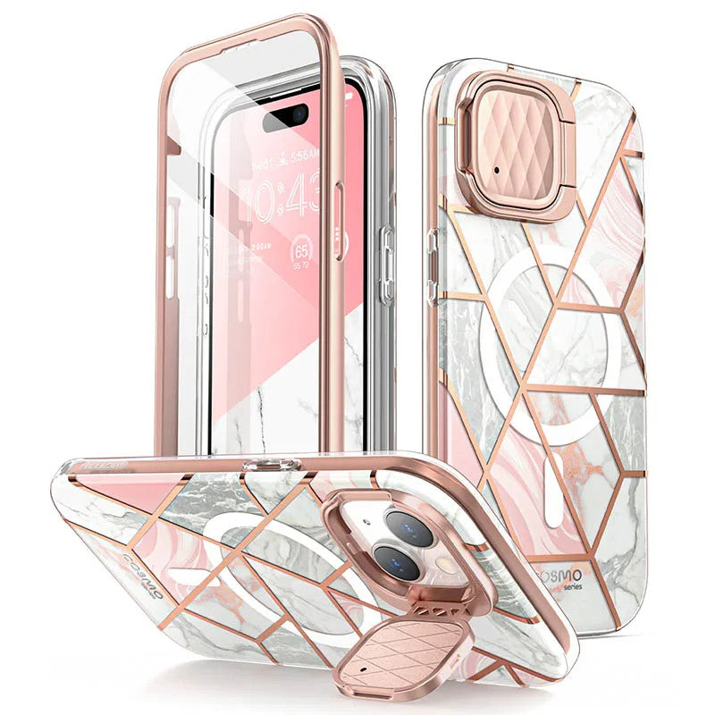 For iPhone 15/14/13 Case 6.1" I-BLASON Cosmo Mag Slim Stylish Full-Body