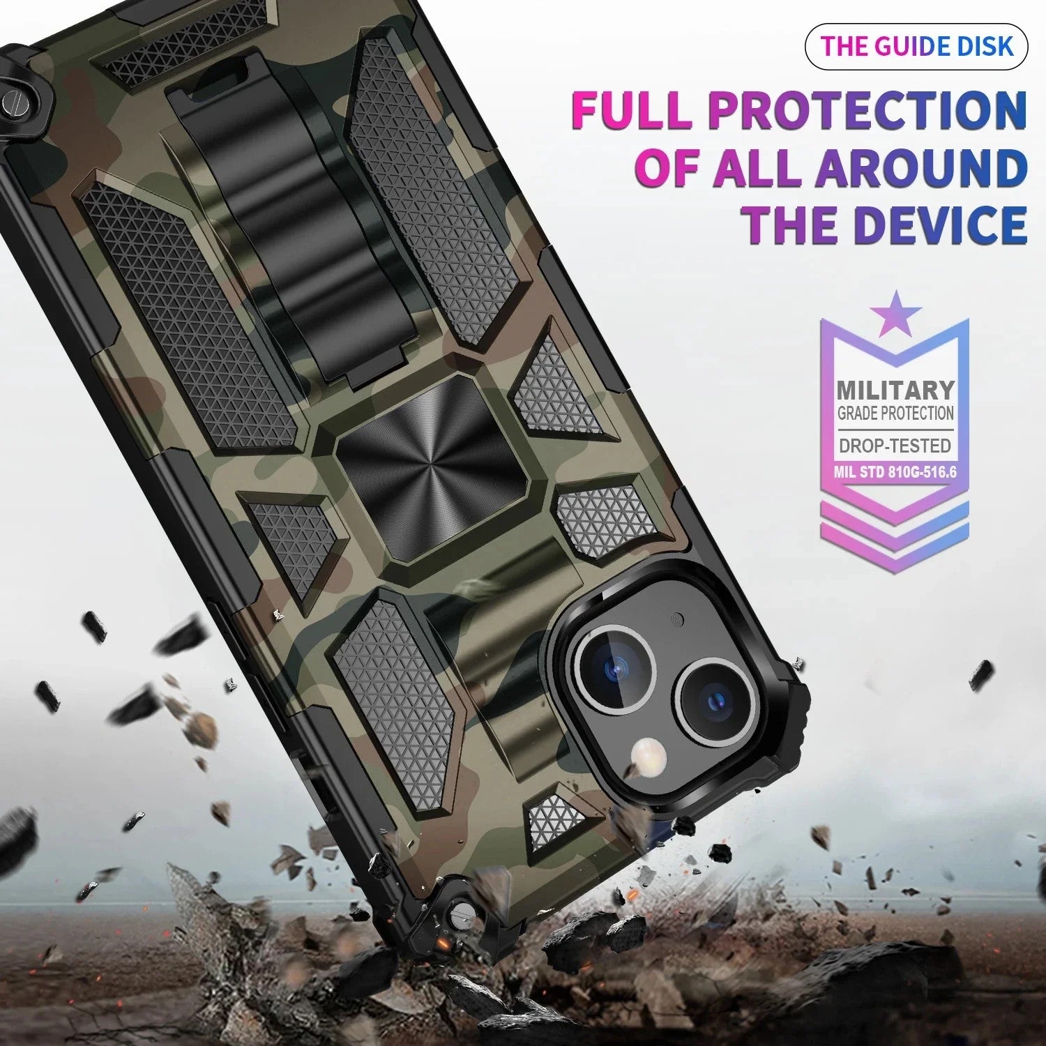 For iPhone 17 16 11 12 13 14 15 17 Pro MAX 14 15 16 PLUS Air Hybrid Armor