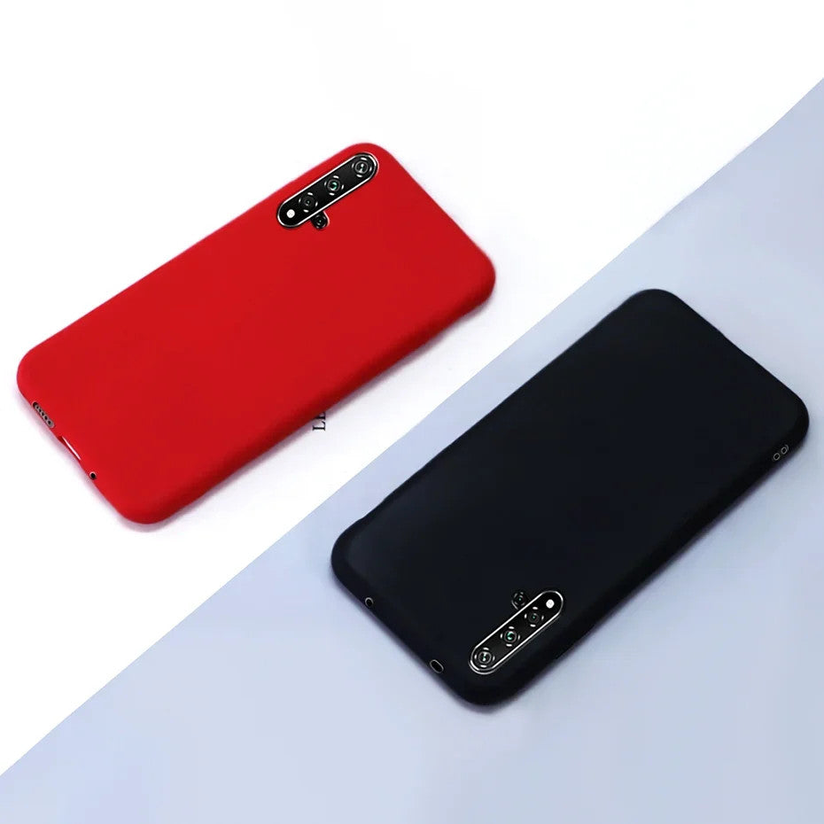 Candy color Phone Case For Huawei Honor 20 Nova 5T Shockproof Case For Huawei