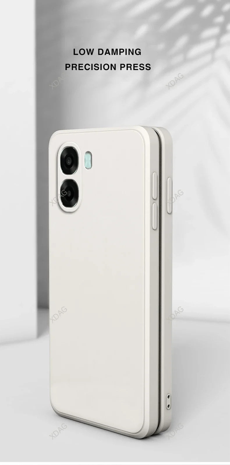 High Qualtiy Candy Phone Case for OPPO A6X 4G 5G Funda Square Liquid Silicone