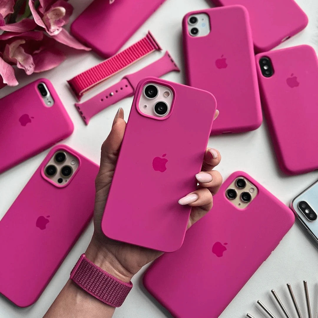 iPhone Silicone Case (Dragon Fruit)