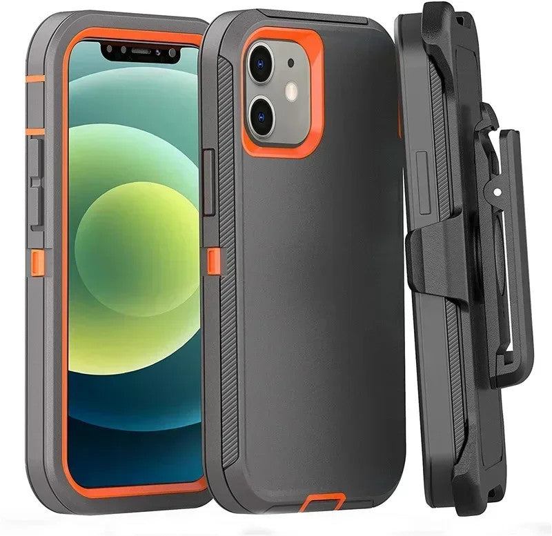Luxury Fashion Hybrid Heavy Duty Armor Case for IPhone 17 Air 16 Pro Max Plus