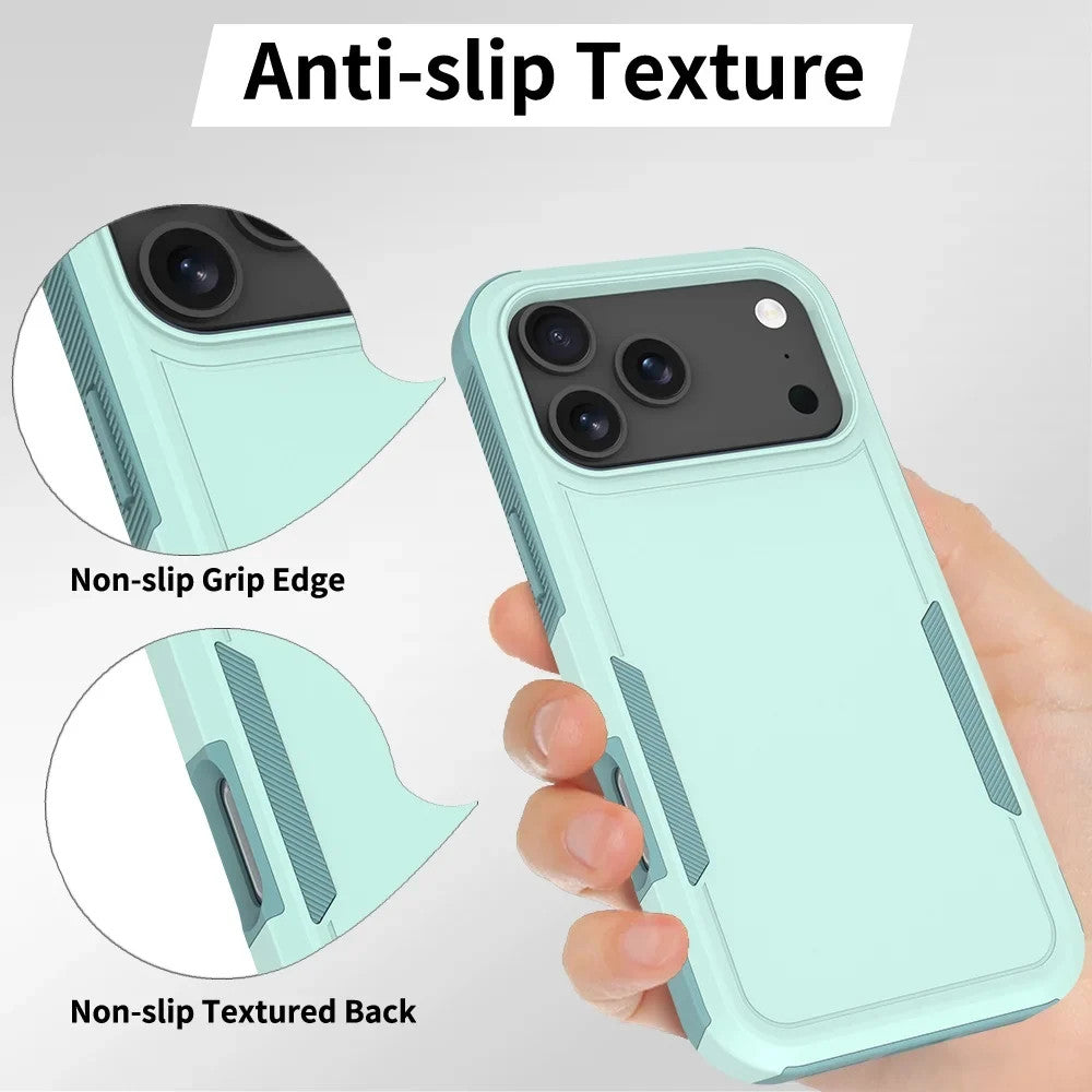 Military Rugged Ott-Box Shockproof Case For iPhone 17 Air 16E 15 14 Plus 13 12