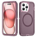 3in1 Hybrid Heavy Duty Armor Case For Iphone 16pro 16 15 14 Pro Max Plus For