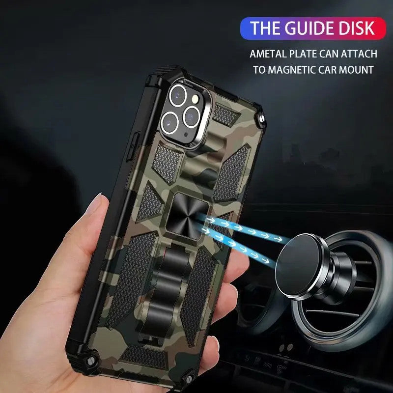 For iPhone 17 16 11 12 13 14 15 17 Pro MAX 14 15 16 PLUS Air Hybrid Armor