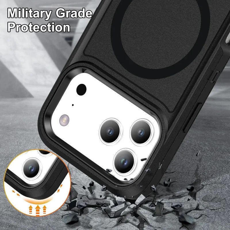 3IN1 Military Grade Heavy Duty Armor Case For IPhone 18 Pro Max 17 16 15 14