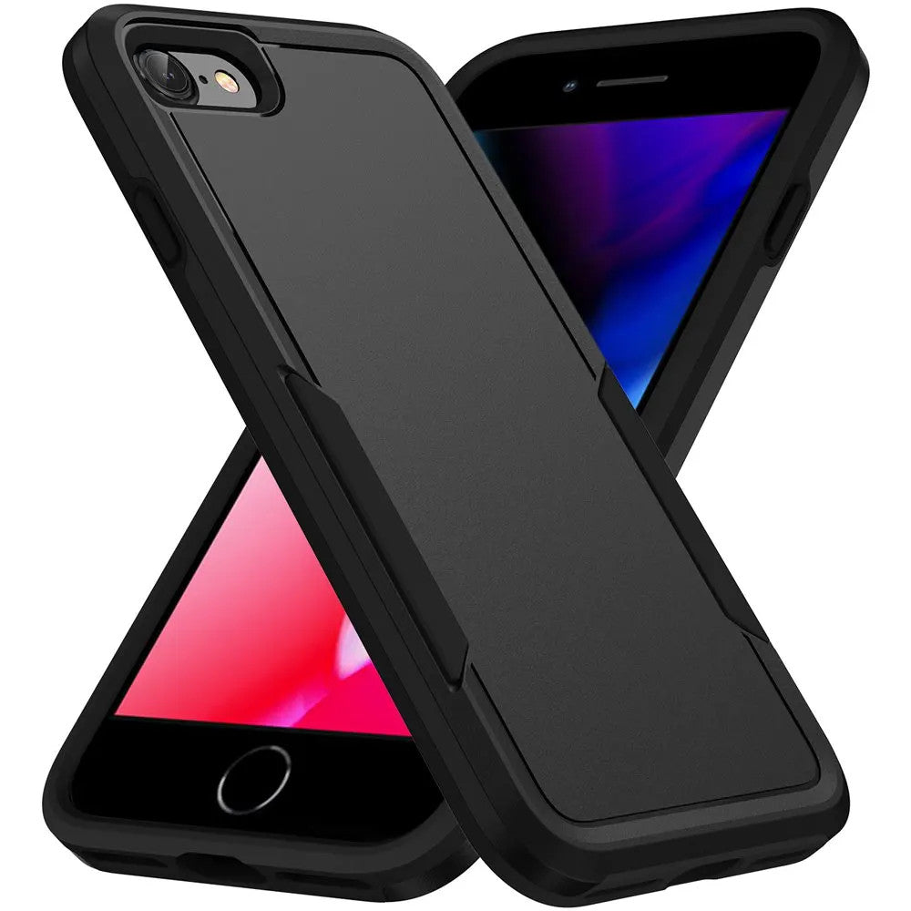 For iPhone SE 3 2022 Case Shockproof Hybrid Case Dual Layer Design Hard Cover