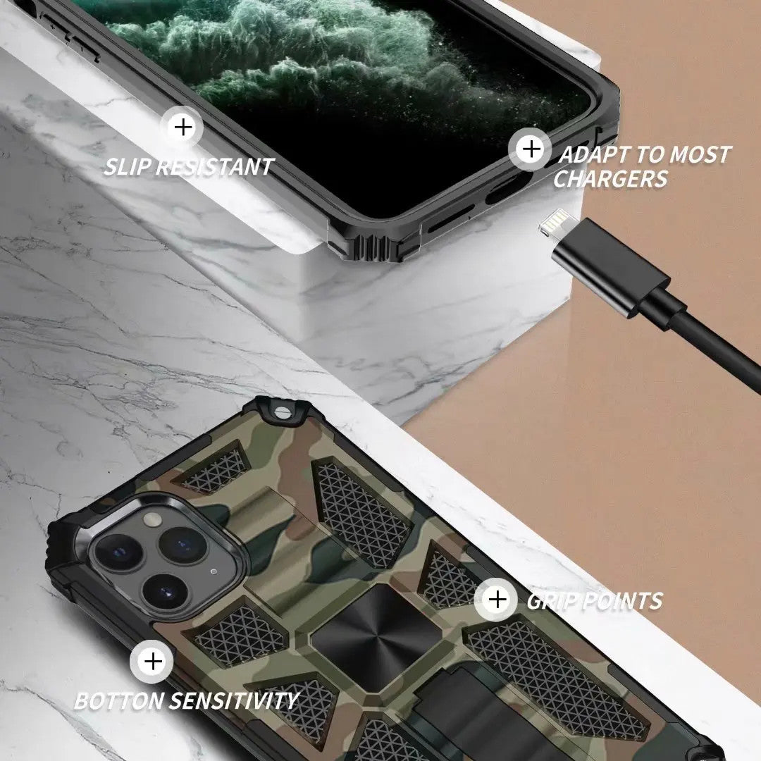 For iPhone 17 16 11 12 13 14 15 17 Pro MAX 14 15 16 PLUS Air Hybrid Armor