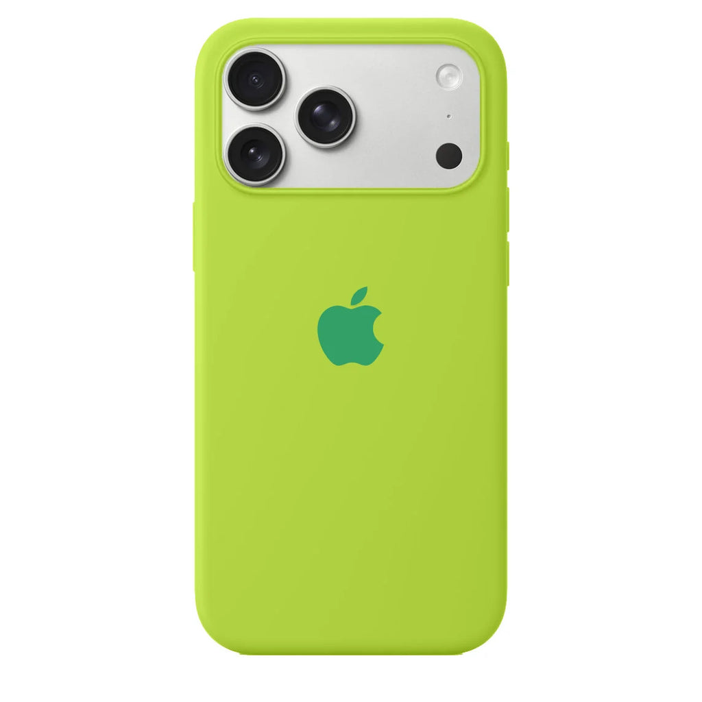 iPhone Silicone Case (Fluorescent Green)