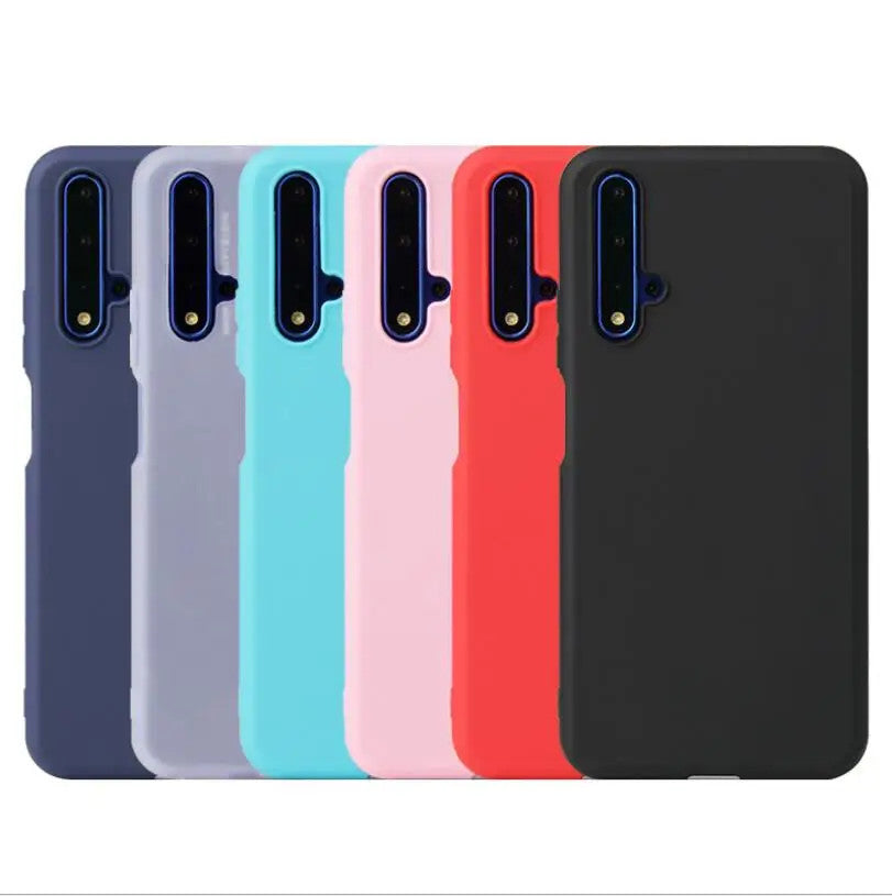 Candy color Phone Case For Huawei Honor 20 Nova 5T Shockproof Case For Huawei