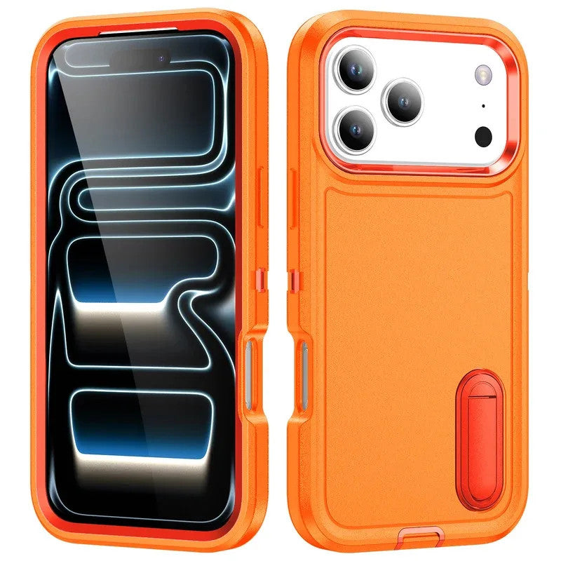 3IN1 Hybrid Military Anti-Shock Phone Case for IPhone 17 17Pro 17 Air 17 Pro