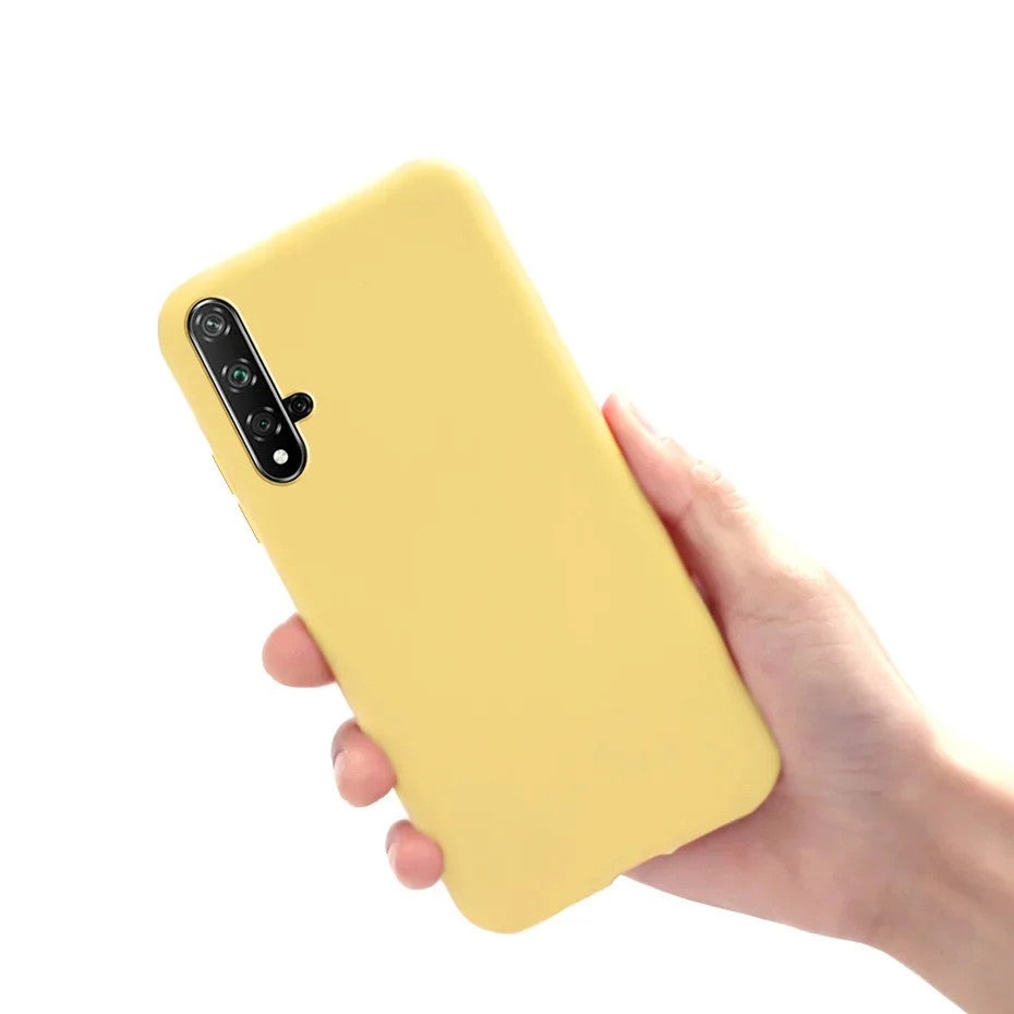 Candy color Phone Case For Huawei Honor 20 Nova 5T Shockproof Case For Huawei