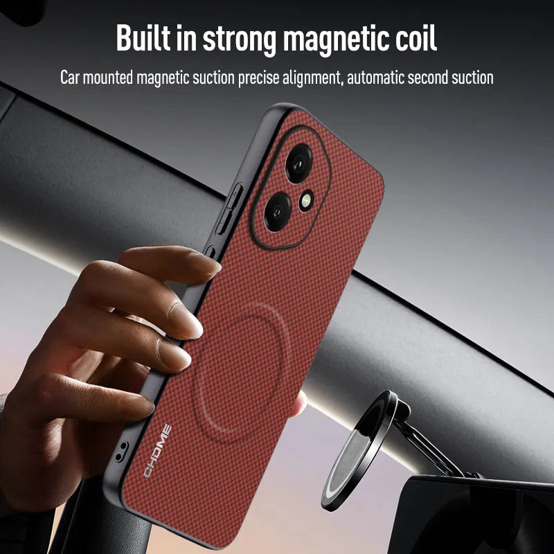 For Honor 400 Case Luxury Car Magnetic Holder Phone Case For Honor 400 5G
