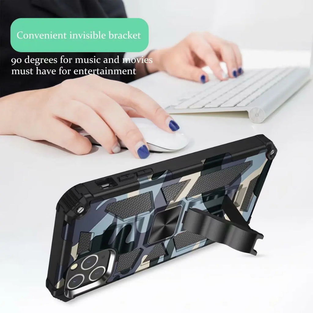 For iPhone 17 16 11 12 13 14 15 17 Pro MAX 14 15 16 PLUS Air Hybrid Armor