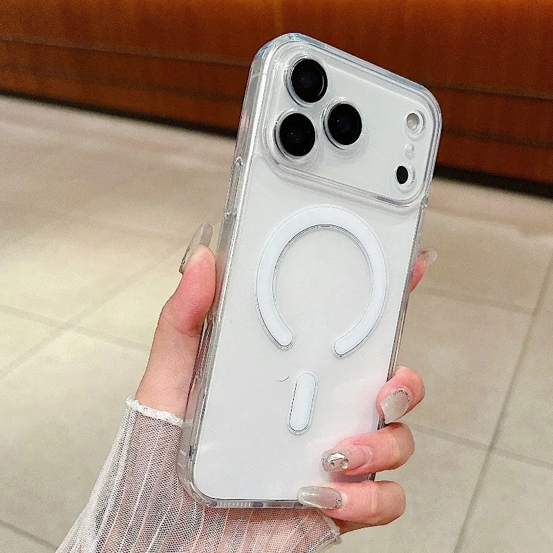 Luxury Magnetic For Magnetic Case For iPhone 17 Air 16 15 14 Plus 13 12 Pro Max