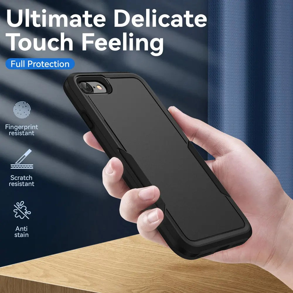 For iPhone SE 3 2022 Case Shockproof Hybrid Case Dual Layer Design Hard Cover
