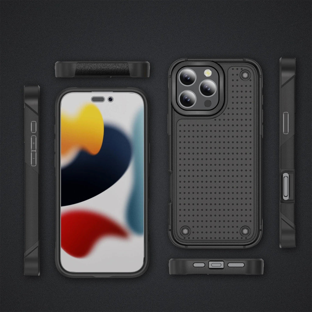 Hybrid Rugged Armor Shockproof Phone Case For iPhone 11 12 13 14 15 16 Pro Max