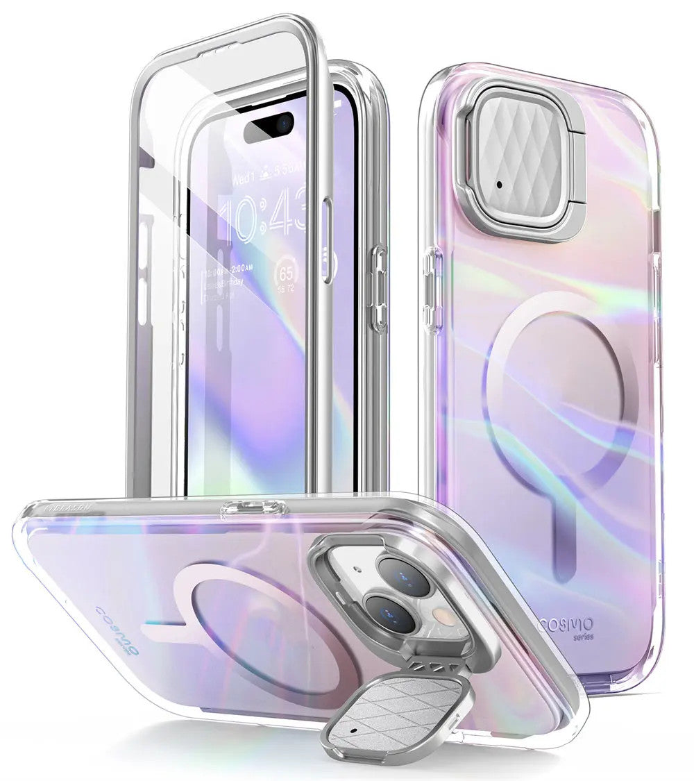 For iPhone 15/14/13 Case 6.1" I-BLASON Cosmo Mag Slim Stylish Full-Body