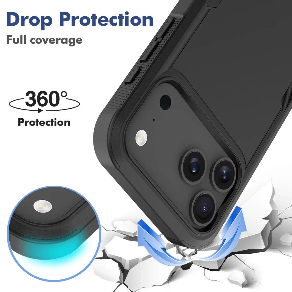 Armor Shockproof Defender Phone Case For iPhone 17 Pro Max 17Air 17 Pro 17
