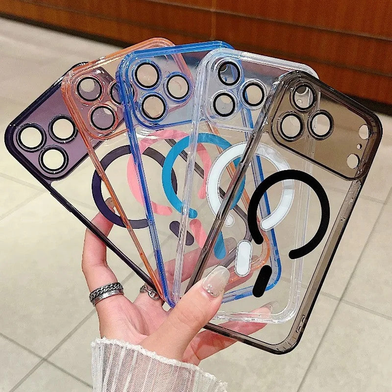 Luxury Magnetic For Magnetic Case For iPhone 17 Air 16 15 14 Plus 13 12 Pro Max