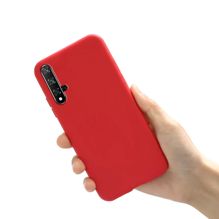 Candy color Phone Case For Huawei Honor 20 Nova 5T Shockproof Case For Huawei