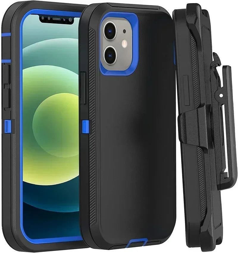 Luxury Fashion Hybrid Heavy Duty Armor Case for IPhone 17 Air 16 Pro Max Plus