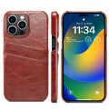 Card Case for iPhone 15 14 13 12 11 Pro Max 2 Card Holder Pockets Luxe M2