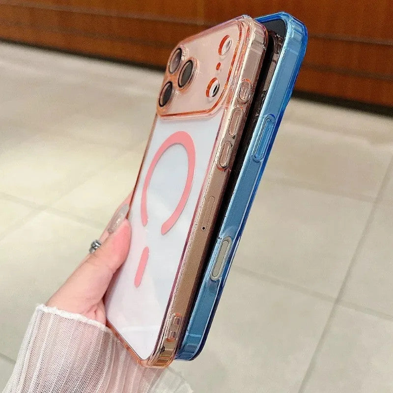 Luxury Magnetic For Magnetic Case For iPhone 17 Air 16 15 14 Plus 13 12 Pro Max