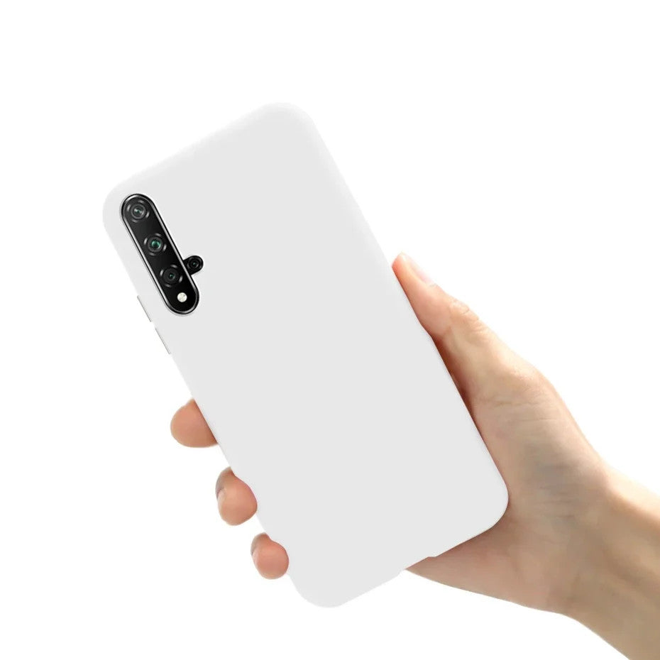Candy color Phone Case For Huawei Honor 20 Nova 5T Shockproof Case For Huawei