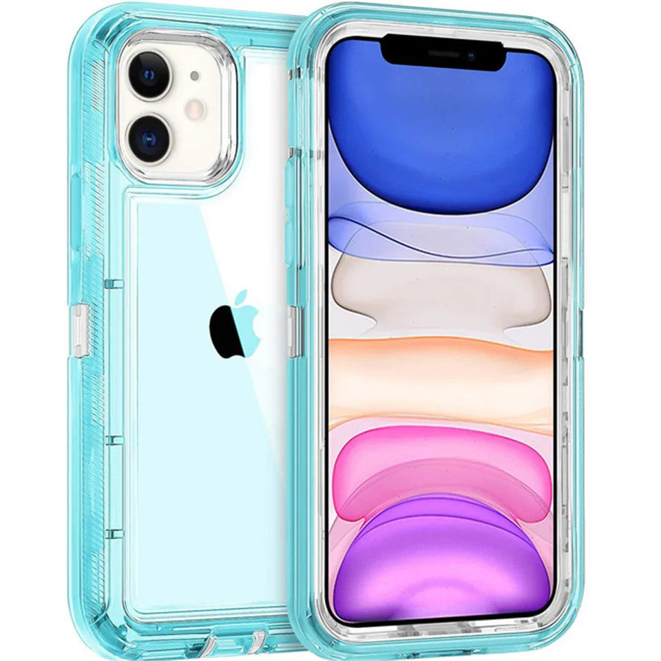 Hybrid Heavy Duty Case For iPhone 14 13 11 12 15 16 Pro Max X XSMAX XR XS 7 8