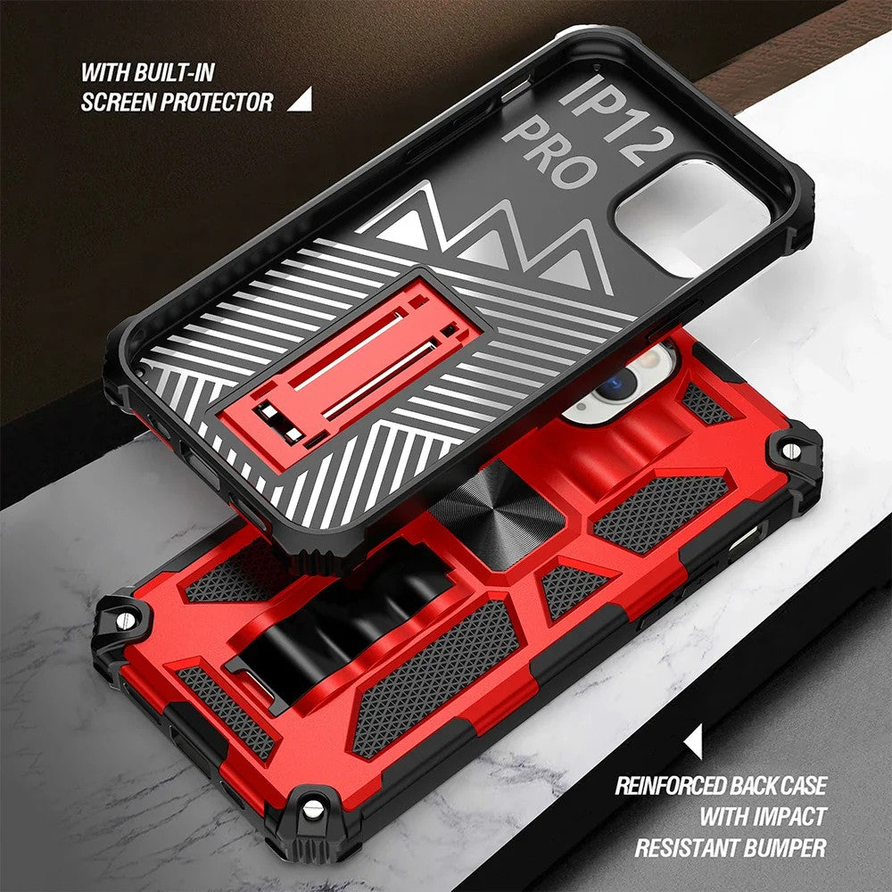 For iPhone 17 16 11 12 13 14 15 17 Pro MAX 14 15 16 PLUS Air Hybrid Armor