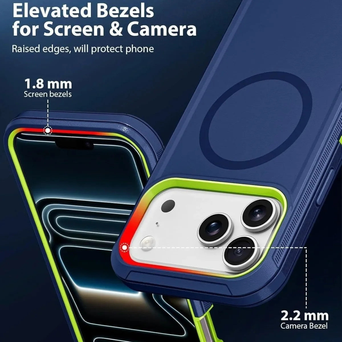 3 in 1 Heavy Duty OTT-Box Magnetic Case For iPhone 18 Pro Max 17 16 15 14 Plus