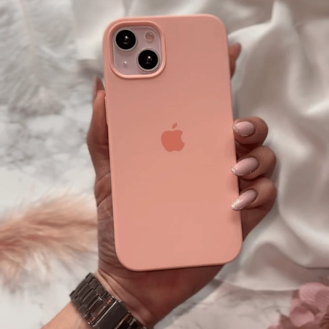 iPhone Silicone Case (Begonia)