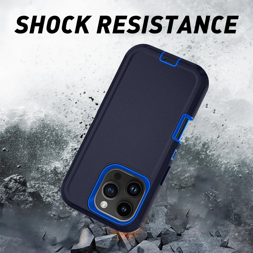 Orginal Hybrid Armor Box Heavy Duty Rugged Phone Case for Iphone16 Pro Max 11