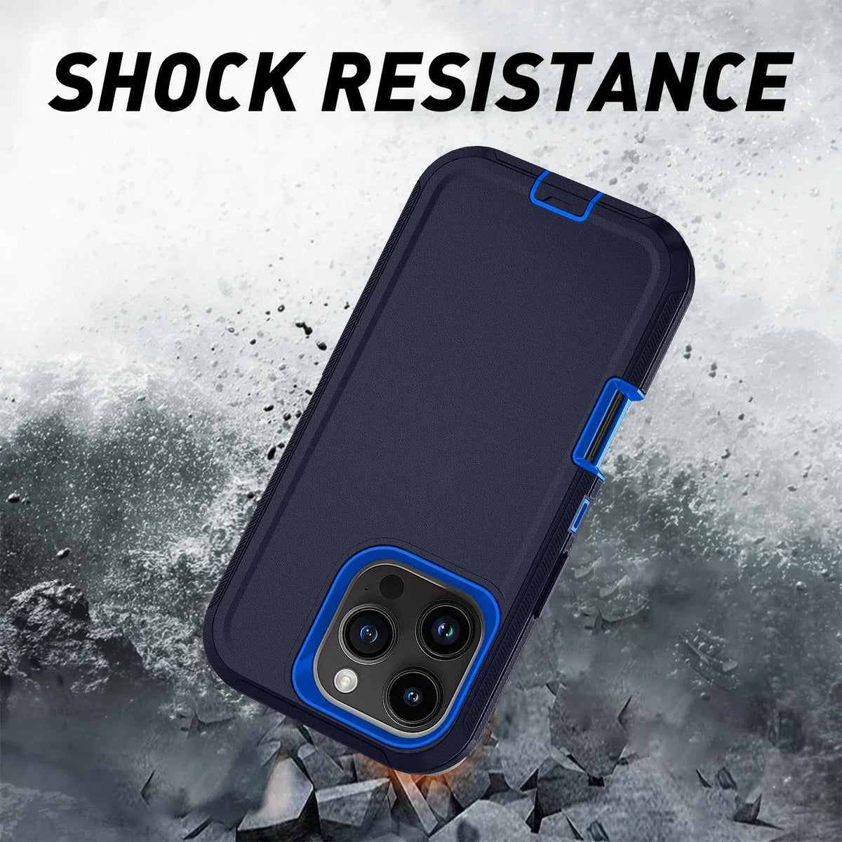 Orginal Hybrid Armor Box Heavy Duty Rugged Phone Case for Iphone16 Pro Max 11