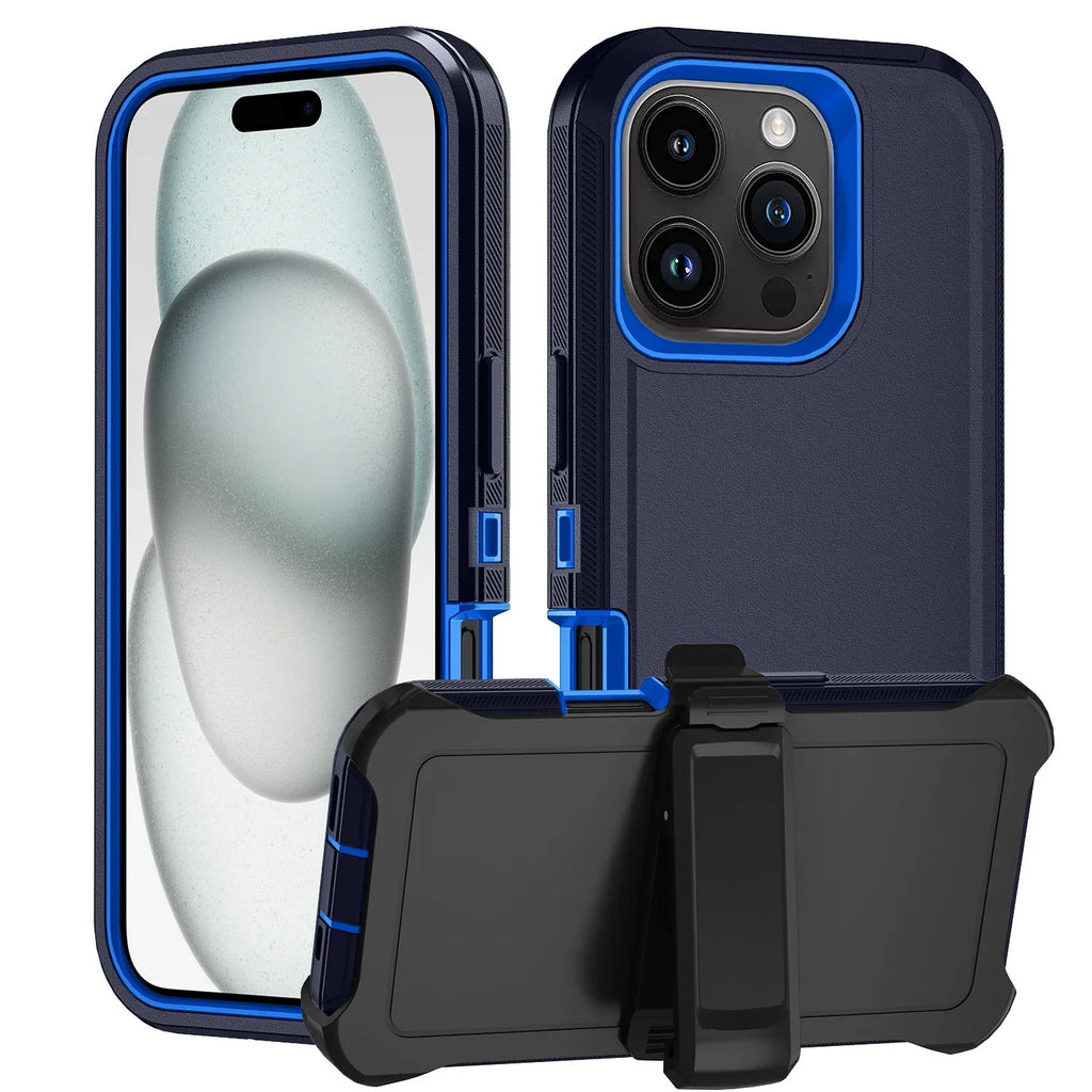Orginal Hybrid Armor Box Heavy Duty Rugged Phone Case for Iphone16 Pro Max 11