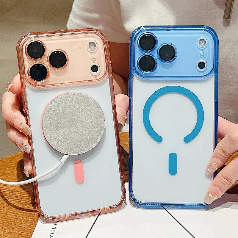 Luxury Magnetic For Magnetic Case For iPhone 17 Air 16 15 14 Plus 13 12 Pro Max