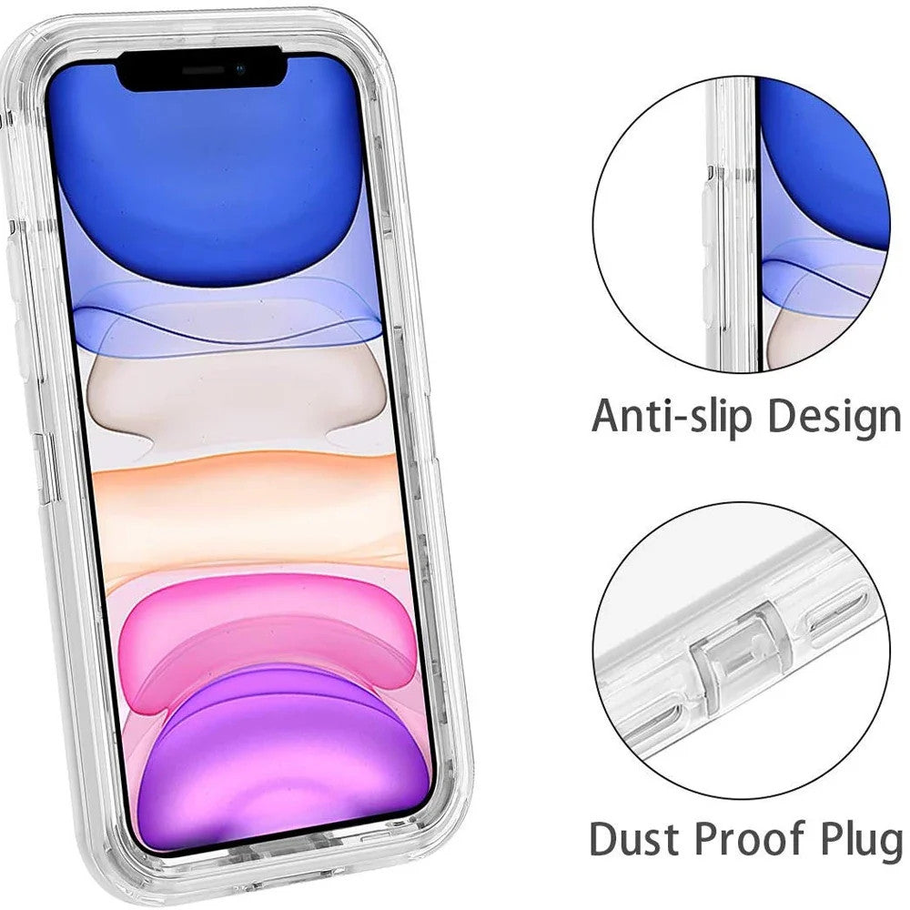 Hybrid Heavy Duty Case For iPhone 14 13 11 12 15 16 Pro Max X XSMAX XR XS 7 8