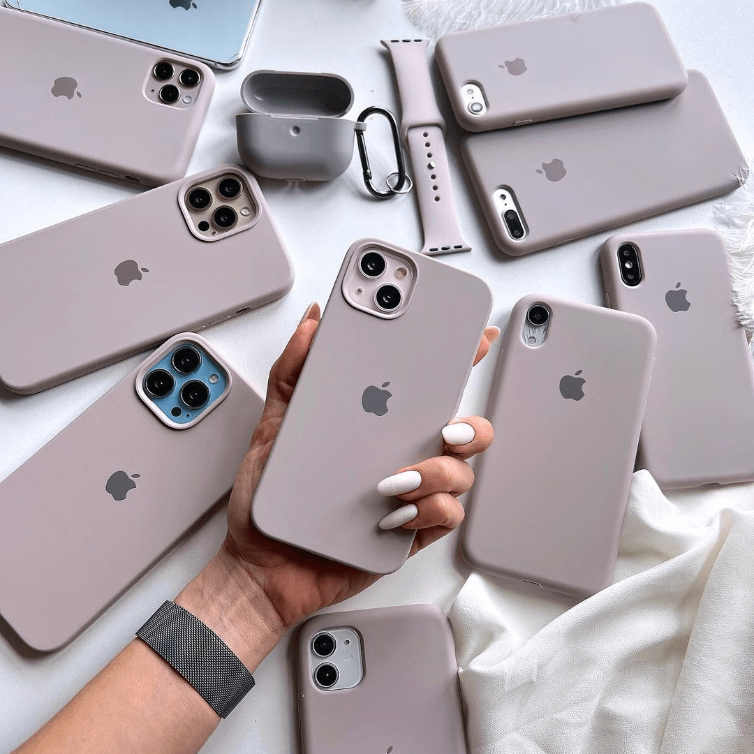 iPhone Silicone Case (Lavender)