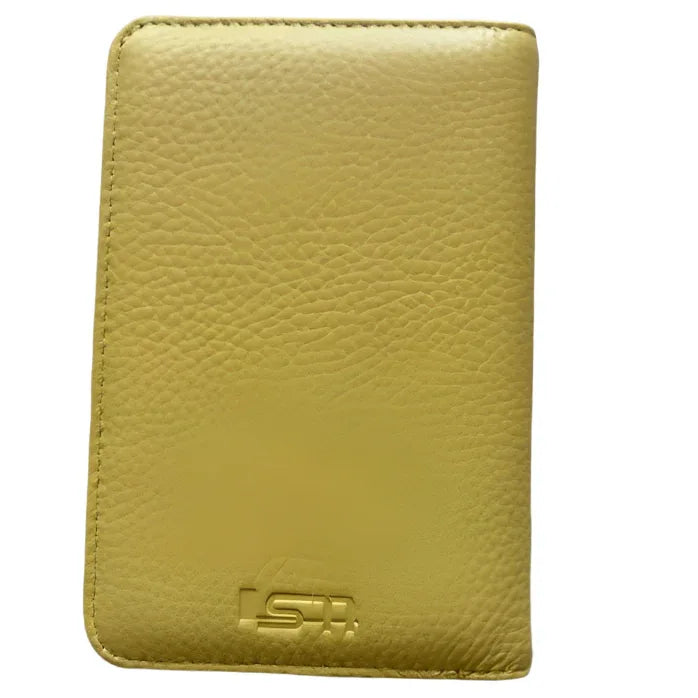 Sophia Full-Grain Leather Card Wallet with RFID Protection